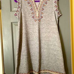 Sleeveless lined dress